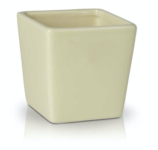 Κεραμικό βάζο τετραγωνό κώνος 9x10