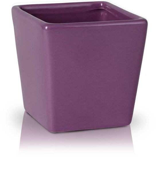 Κεραμικό βάζο τετραγωνό κώνος 9x10